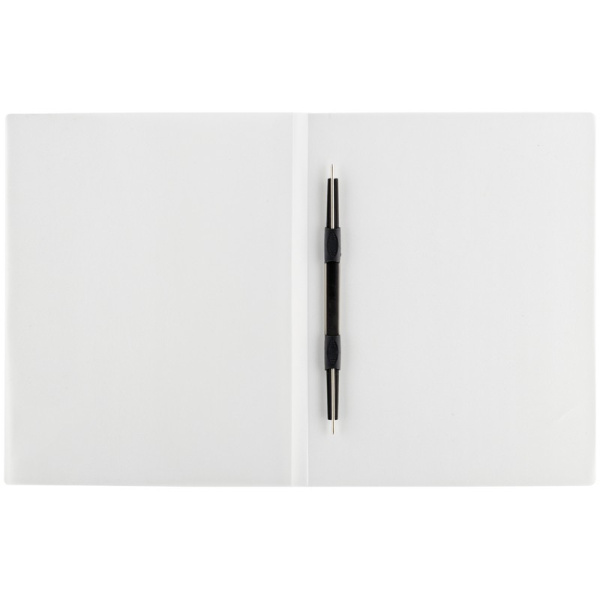 Папка с пружинным скоросшивателем OfficeSpace 14мм. 400мкм. серая (300650)