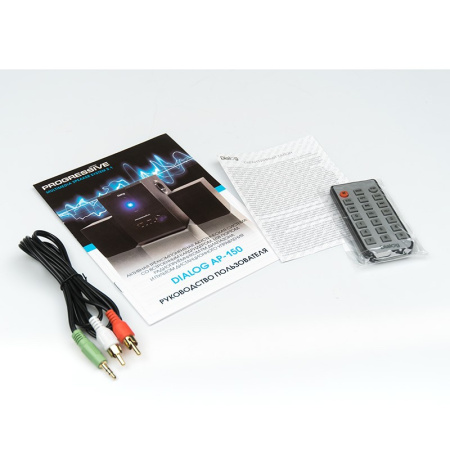 Актив.колонки 2.1 Dialog Progressive AP-150 10Вт, USB/SD, питание от сети, MDF, Black