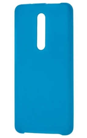 Чехол силиконовый для Xiaomi Redmi 8 Silicone case синий