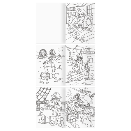 Раскраска ТРИ СОВЫ "Для мальчиков" А4, 16стр. РА4_63209