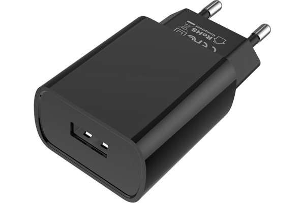 Зарядное_устройство - USB_2.1A + кабель Type-C BOROFONE BA20A черный