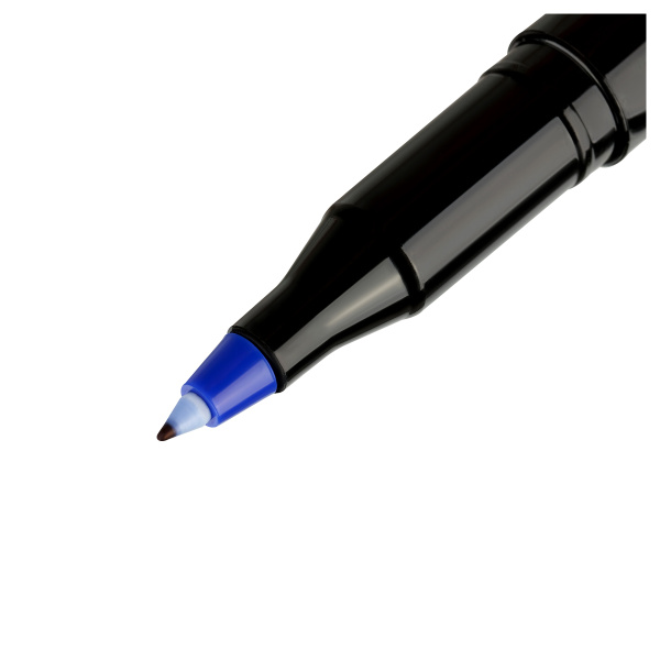 Маркер перманентный LUXOR "OHP 910" лабораторный, синий, пулевидный, 0,7мм (3282 L)