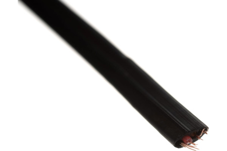 Кабель телефонный ШТЛП-4 Cu, Rexant 01-5109, метражом, черный