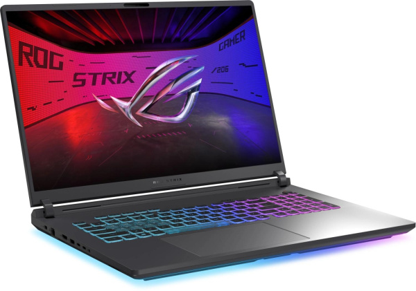 Ноутбук Asus ROG Strix G18 G815LP-TT192 Core Ultra 9 290HX Plus 32Gb SSD1Tb NVIDIA GeForce RTX 5070 8Gb 18" IPS WQXGA (2560x1600) без ОС grey WiFi BT Cam (90NR0LK1-M009M0)