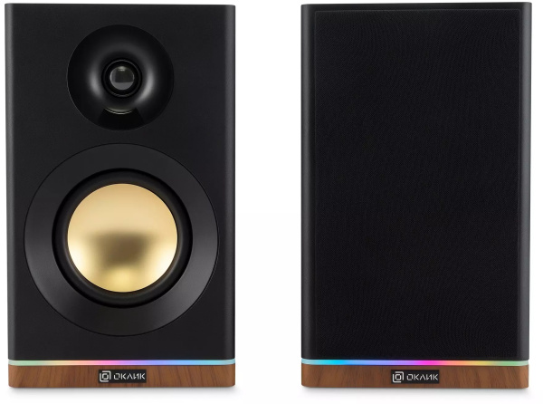 Актив.колонки 2.0 Оклик OK-605A 60Вт, Black