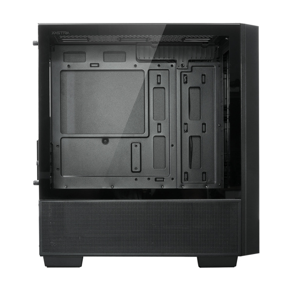 Корпус mATX Б_БП XASTRA A400M 3FRGB Black (USB3.0,Audio,TG,черный,Mesh,2х140мм+1х120мм FRGB,CPU Cooler до 175мм, VGA до 305мм)[A400M-2FC14F-1FC12F]