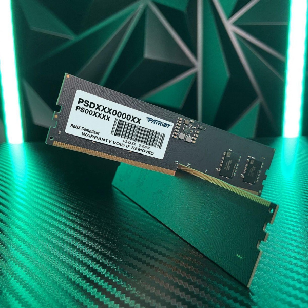 Память DDR5 16GB 5600MHz Patriot PSD516G560081 Signature RTL PC5-44800 CL46 DIMM 288-pin 1.1В single rank Ret