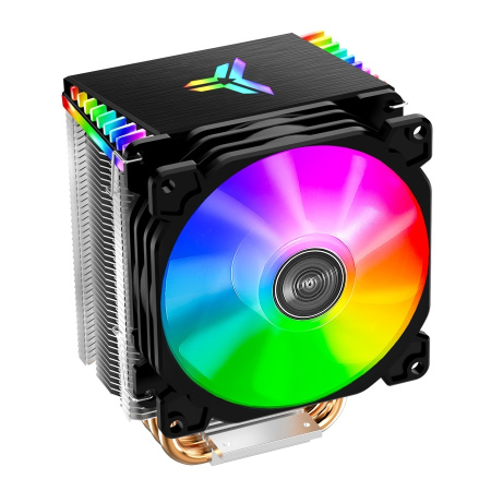 Кулер S115х/1200/1700/AMx Jonsbo CR-1400 ARGB Black (160W/92mm/900-2300rpm/ARGB)