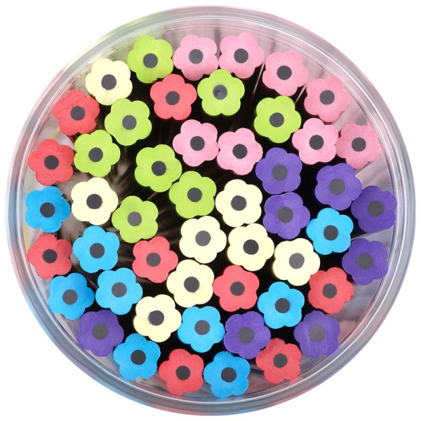 Карандаш ч/гр. Мульти-Пульти "Цветок" пластик HB (BP_46357)