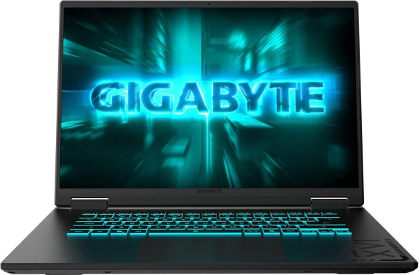Ноутбук Gigabyte GAMING A16 Core Ultra 9 185H 16Gb SSD512Gb NVIDIA GeForce RTX 5060 8Gb 16" IPS FHD+ (1920x1200) без ОС black WiFi BT Cam (EVHS3KZ893SD)