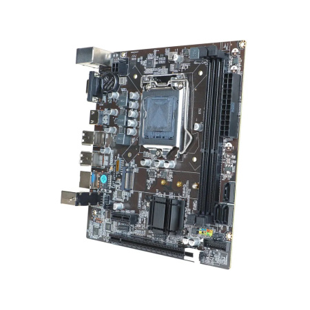 Мат.плата S1155 H61 BaseTech H61M-K (mATX,2DDR3,M.2,PCI-E16,PCI-E,3SATA,VGA,HDMI,PC1600)