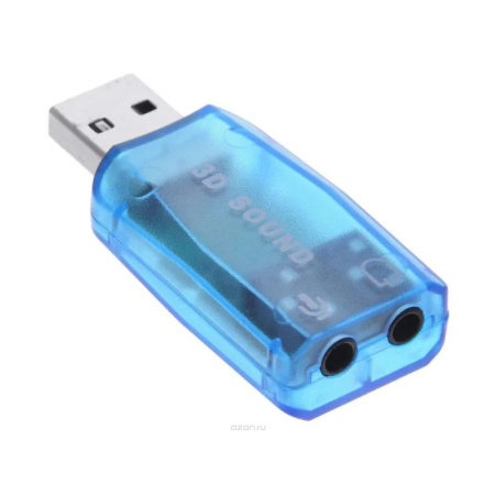 Звуковая карта USB Cmedia CM108 TRUA3D 2-ch,USB (849275)[ASIA USB 6C V]