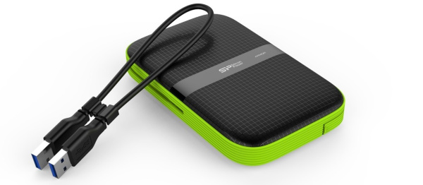 Жесткий диск USB3.0 2.5" 1TB Silicon Power Armor A60 (SP010TBPHDA60S3K) черный 