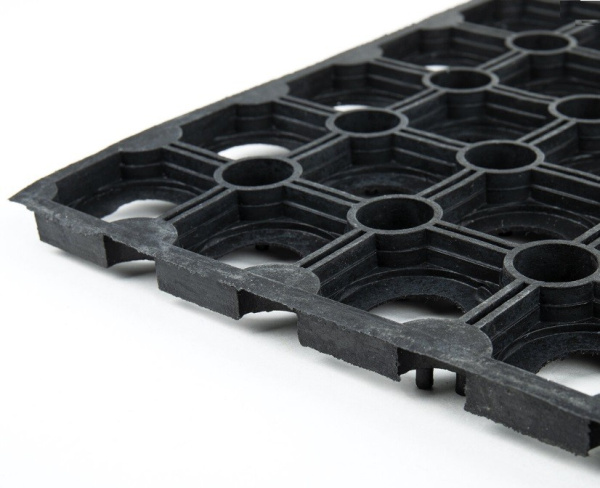 Коврик входной ячеистый, грязесборный ЛАЙМА, 40*60*1,6см (607810)