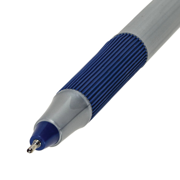 Ручка шариковая BRAUBERG "i-STICK POINT" грип, синяя (144021)
