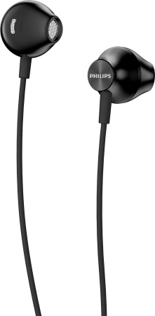 Наушники Philips TAUE100BK/00 вставные, 32Ом, 106дБ, кабель 1м, Black
