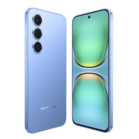 Смартфон Tecno SPARK 40 Pro 8Гб 256Гб Lake Blue 6.78", AMOLED, 2720*1224, 2*2.2+6*2ГГц, 50Мп, 13Мп, 4G, NFC, 5160мАч, And 15
