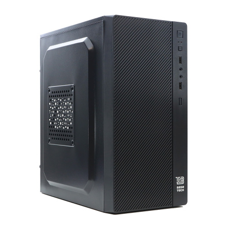 Корпус mATX 450w BaseTech M3402 (2*USB2.0,Audio,черный)[BT-M3402-450W-B]