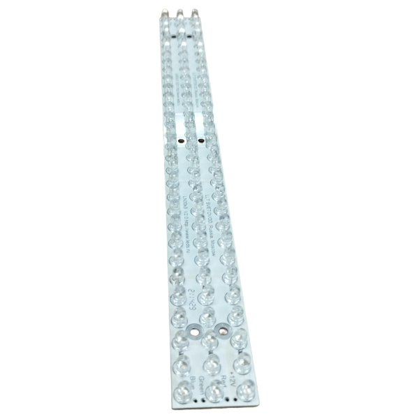 Модуль светодиодный 12в, 30*3LED 5мм, 265*28*10мм, красный, LN-30x3 RF