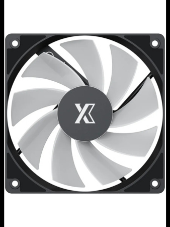 Кулер в корпус 120х120х25 XASTRA FC120B ARGB Black reverse (600-1500prm/4pin/PWM/57CFM/26дБ/ARGB) box [FC120-1BA-SRX-GL]