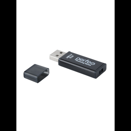 Флеш-накопитель USB2.0 8Gb Perfeo E03 (PF-E03B008ES) черный