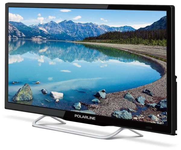 Телевизор LED PolarLine 24" 24PL12TC черный HD 50Hz DVB-T DVB-T2 DVB-C (RUS)