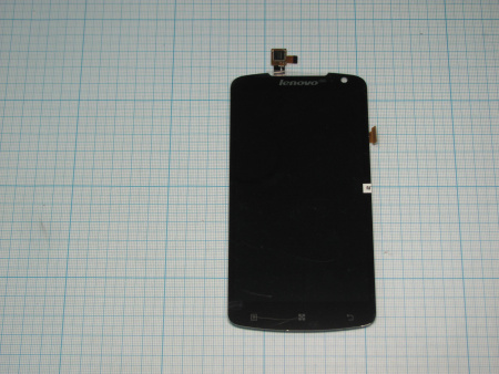 Дисплейный модуль ( дисплей + тачскрин ) Lenovo S920 чёрный