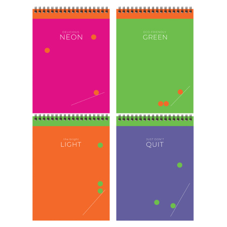 Блокнот BG А5 80л. "Bright light" гребень (Б5гр80 12209)