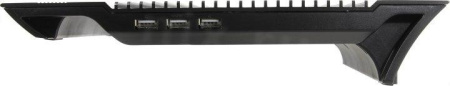 Охладитель Deepcool <DP-N24N-N8BK> NoteBook Cooler N8 BLACK (25.1дБ 1000об/мин USB  питание)