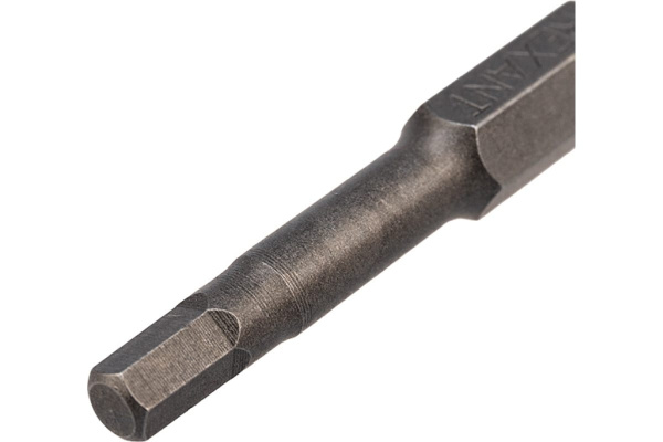 Бита Hexagon HEX4 l=50мм S2 (под патрон 1/4" Hex) Kranz KR-92-0422