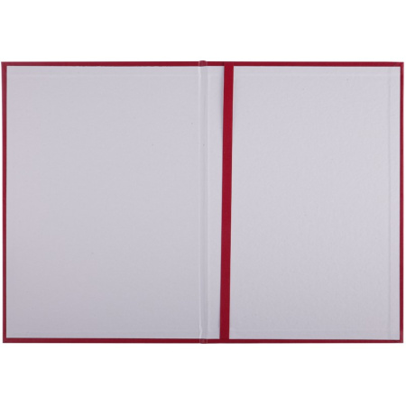 Папка адресная (без надписей), OfficeSpace, бумвинил, бордовая (277209)