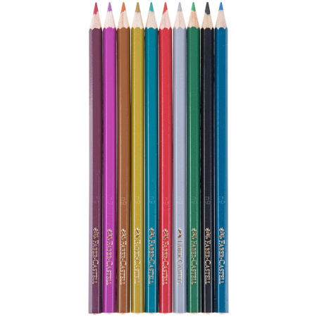 Карандаши 10цв. Faber-Castell металлик 201583