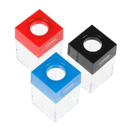 Скрепочница СТАММ, магнитная, ассорти (ПС-31121)