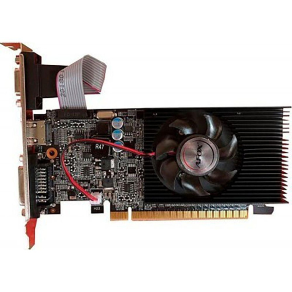 Видеокарта Afox G210 1GB DDR3 64bit VGA DVI HDMI 1FAN LP RTL {50} (785143)