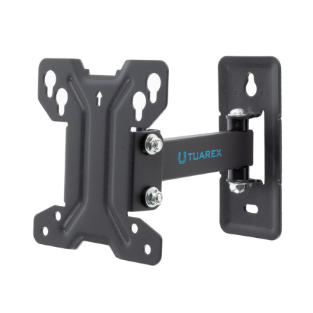 Кронштейн Tuarex ALTA-108 черный настенный,10-27",до 20кг,нак. +5° -15°,от ст. 60-185мм