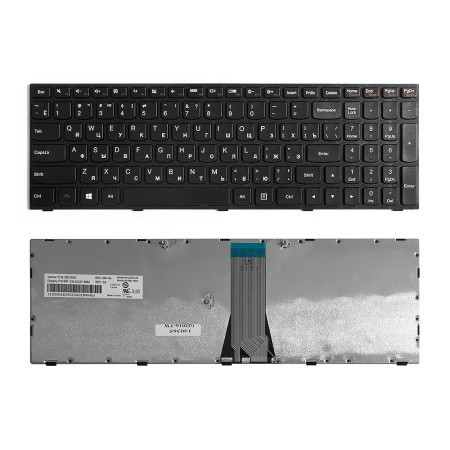 Клавиатура Lenovo G50-30 G50-70 Z50-70 p/n: 25214725, MP-13Q13US-686, MP-13Q1, T6G1-US чёрный