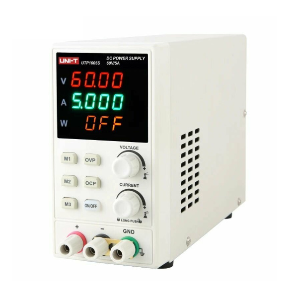 Блок питания лабораторный Uni-T UTP1605S, 60в,  5а, импульсный