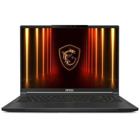 Ноутбук MSI Stealth A16 AI+ A3HWHG-239XRU AMD Ryzen AI 9 365/32Gb (soldered D5)/SSD1Tb/RTX5070 Ti 12Gb (105W)/16"/OLED/WQXGA/2560x1600/240Hz/NoOS/RJ-45/Black/2.1kg