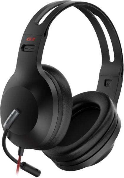 Гарнитура проводная Edifier G1SE накладные,32 Ом, 100дБ, кабель 2.5м черный