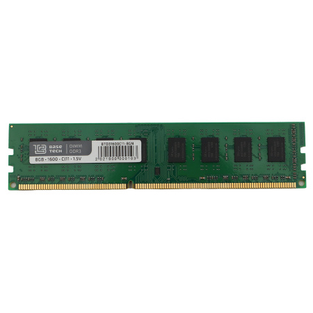 Модуль памяти DIMM DDR3 8Гб 1600МГц BaseTech (BTD31600C11-8GN) CL11