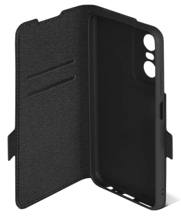 Чехол-книжка для Tecno Pop 6 Pro DF tFlip-20 (black)