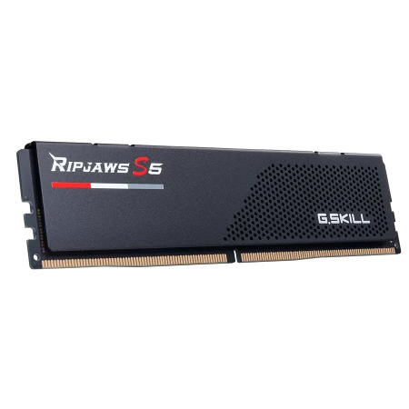 Модуль памяти DIMM DDR5 64Гб 6000МГц G.SKILL RIPJAWS S5 Black [F5-6000J3636F32GX2-RS5K] CL36 (радиатор)(2x32Гб)