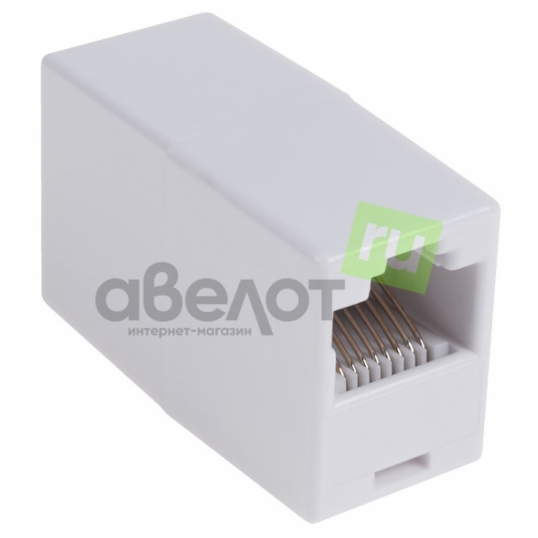 Модуль_проходной - - RJ45-RJ45_для_соединения_2х_патч-кордов PROconnect (03-0101-4)