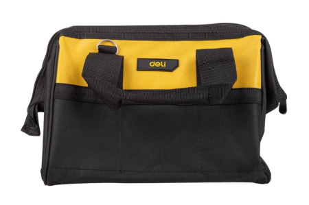 Сумка-саквояж для инструментов Deli DL-P1   300 x 230 x 250мм, 14 карманов, плечевой ремень, ткань Оксфорд 600D
