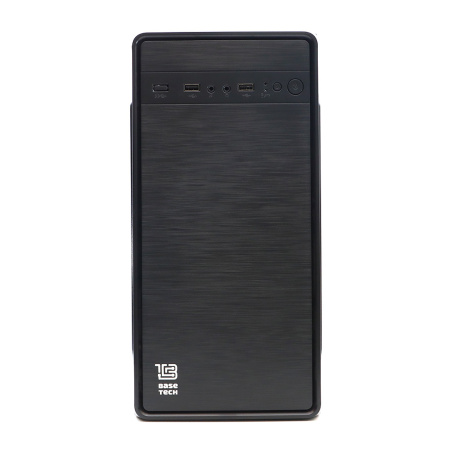 Корпус mATX 500w BaseTech M3401 (2*USB2.0,Audio,черный)[BT-M3401-500W-B]