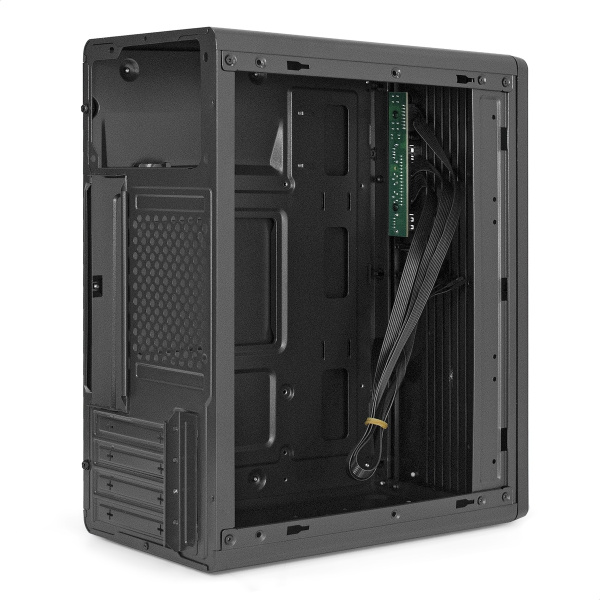 Корпус mATX Б_БП ExeGate BAA-503 (USB2.0*2,Audio,черный)[EX299007RUS]