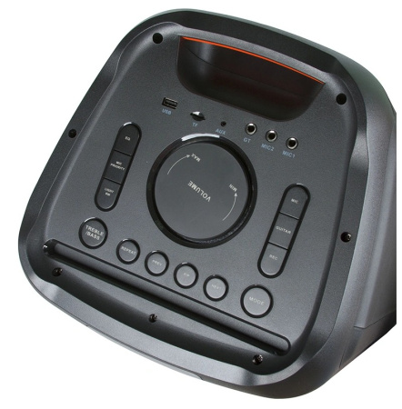 Портативная колонка ELTRONIC 20-18 FIRE BOX 1000 динамик 10" 2шт. 100Вт, Bluetooth, TWS, FM, USB,  m