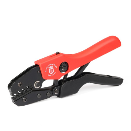 Кримпер КВТ CTK-04, РП 0.25..2.5мм² (автоклеммы), обжим лепестковый двухконтурный