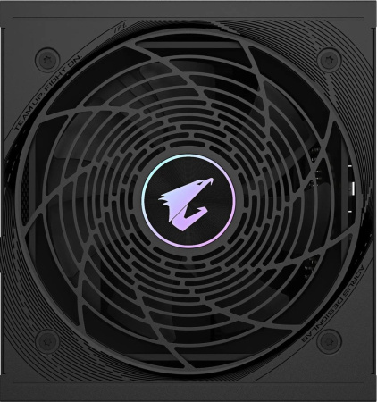 Блок питания 1000Вт Gigabyte AORUS AE1000PM PG5 (PCIe Gen 5.1, ATX 3.0,APFC,120мм,6PCI-E,12VHPWR,8SATA,80+Platinum,модульный)
