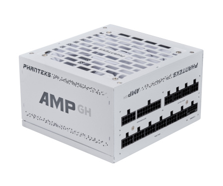 Блок питания 850Вт PHANTEKS AMP GH 850W White (APFC,120мм,4PCI-E,3SATA,12VHPWR,80+Gold,полностью модульный,ATX 3.1)[PH-P850GH_WT01]